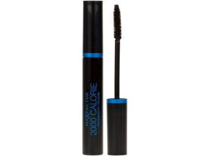 Max Factor Voděodolná řasenka pro větší objem 2000 Calorie (Waterproof Volume) 9 ml (Odstín Rich Black)