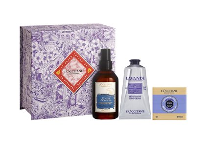 loccitane en provence darkova sada cocooning moment relaxing gift set 14967081114321