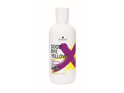 Schwarzkopf Professional Šampon pro neutralizaci žlutých tónů barvených a melírovaných vlasů Goodbye Yellow (Objem 1000 ml)