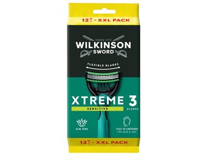 wilkinson sword jednorazovy holici strojek pro muze wilkinson xtreme3 sensitive comfort 12 14674727102331
