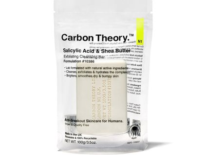 carbon theory cistici pletove mydlo salicylic acid shea butter exfoliating cleansing bar 14938914125507