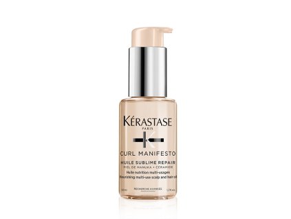 Kérastase Vyživující olej pro vlnité a kudrnaté vlasy Curl Manifesto (Nourishing Scalp and Hair Oil) (Objem 50 ml)