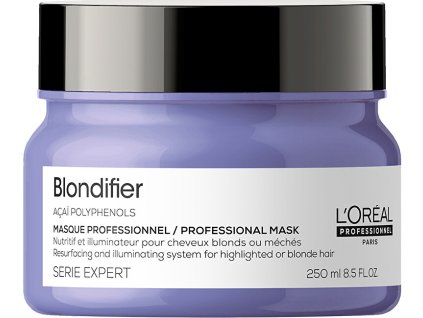 L'Oréal Professionnel Rekonstrukční a rozjasňující maska pro blond vlasy Série Expert Blondifier (Masque) (Objem 250 ml)