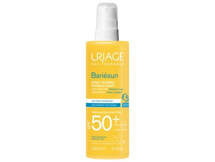 uriage sprej na opalovani spf 50 bariesun invisible spray 200 ml 14887549111452