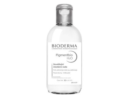 bioderma zesvetlujici micelarni voda pigmentbio h2o 250 ml 14763021150859