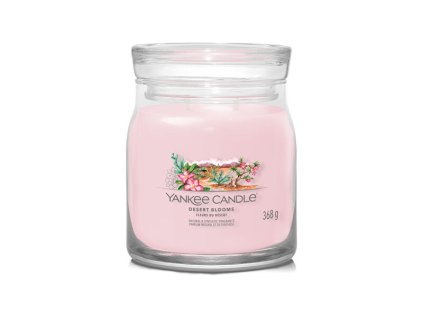 yankee candle aromaticka svicka signature sklo stredni desert blooms 368 g 14936068095409