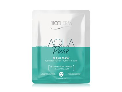 biotherm hydratacni pletova maska s kyselinou salicylovou pro vsechny typy pleti aqua pure 14842647093940