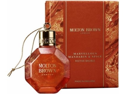 molton brown koupelovy a sprchovy gel marvellous mandarin spice festive bauble bath shower 14977681191335