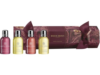 molton brown darkova sada sprchovych gelu floral spicy christmas cracker 14977661083735