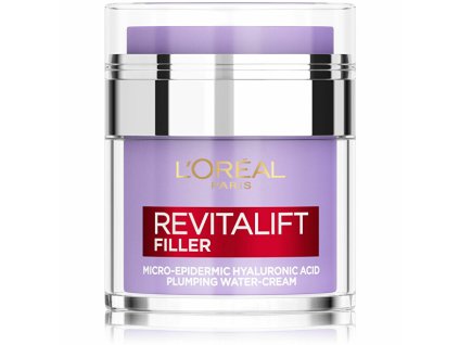 l oreal paris lehky pletovy krem s kyselinou hyaluronovou revitalift filler plumping water 14898566105831