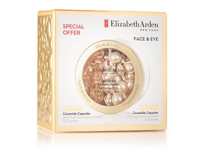 elizabeth arden e arden advanced ceramide capsules face eye set 60stuk 14889973125127