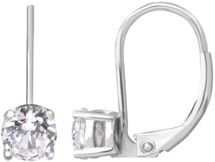 beneto stribrne nausnice s cirymi krystaly aguc196 5 14587714132546