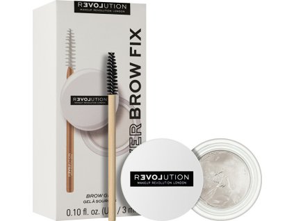 revolution fixacni gel na oboci relove power brow fix clear brow gel 3 ml 14854126144244