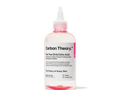 carbon theory pletove tonikum tea tree oil citric acid breakout control facial purifying 14938902195359