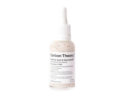 carbon theory pletove denni serum succinic acid niacinamide re surfacing day serum 30 ml 14938915210221