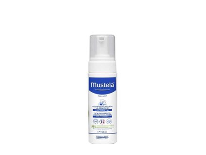 mustela penovy sampon pro novorozence foam shampoo for newborns 150 ml 14775351080934