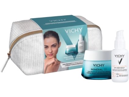 vichy sada lehky hydratacni a obnovujici krem 72h 50ml fluid proti fotostarnuti pleti spf50 14965607110715