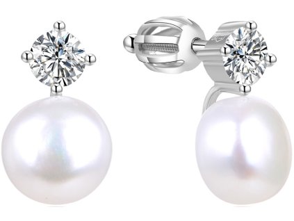 beneto stribrne nausnice s pravou perlou tagup1649ps 1462866620191119150844