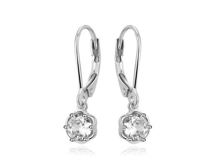 beneto slusive stribrne nausnice s cirymi zirkony aguc3340 w 14924650105641