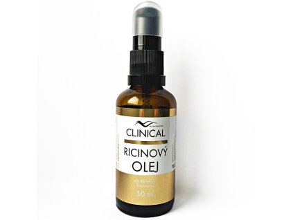 clinical ricinovy olej za studena lisovany 50 ml 15003719184501