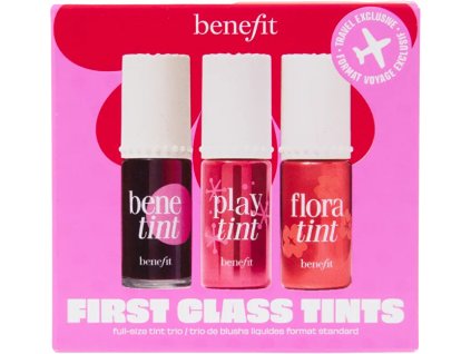 benefit darkova sada tekutych barev na rty a tvare first class tints 15000851082350