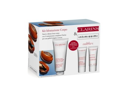clarins darkova sada telove pece kit idratazione corpo 14942784082929