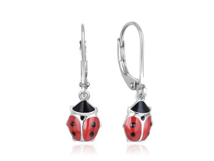 beneto roztomile stribrne nausnice berusky aguc2618 14786494141816