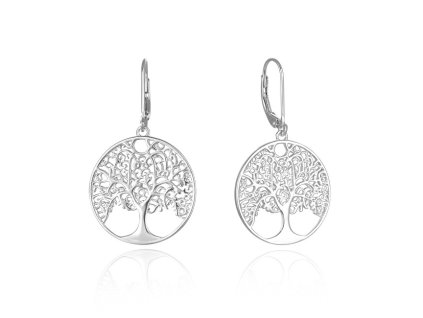 beneto stribrne nausnice strom zivota aguc2708 14821236090145