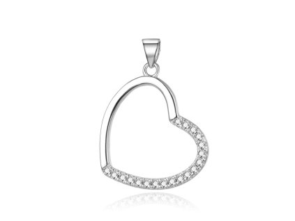 beneto romanticky stribrny privesek srdce agh264 14828409101740