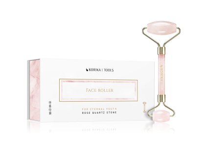 korika masazni valecek na oblicej z ruzeninu face roller 15006861111703