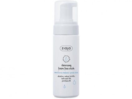ziaja cistici pena pro citlivou plet se sklonem k zarudnuti cleansing foam face wash 150 ml 14836641114321