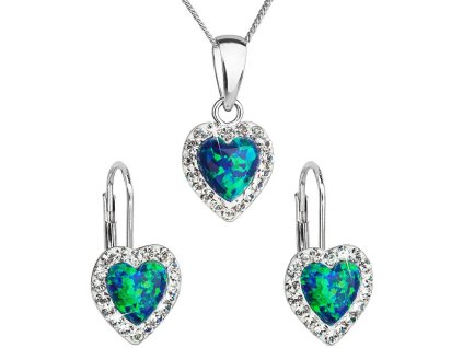 evolution group srdickova souprava sperku 39161 1 green s opal 1448834120180416103225