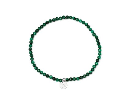 agato koralkovy mineralni naramek s malachitem pol b07 17g 14999089054513