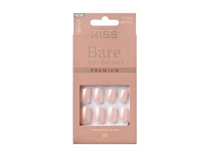 kiss nalepovaci nehty bare but better premium nails mocha 30 ks 14955903131914