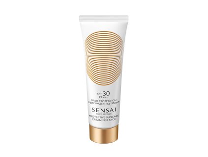 sensai silky bronze protective suncare cream face 30 14957447072335