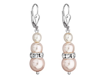 evolution group puvabne perlickove nausnice s krystaly 31150 3 14832978105902