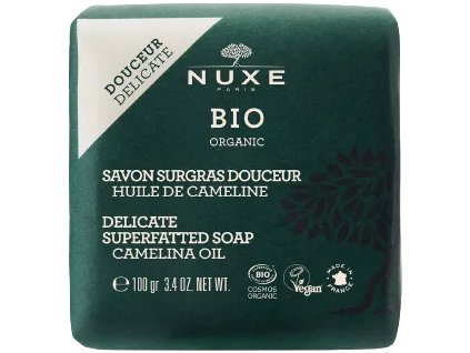 nuxe tuhe mydlo na oblicej a telo bio organic delicate superfatted soap 100 g 14967001085246