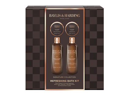 baylis harding black pepper ginseng men s luxury bath kit gift set 15003409061356