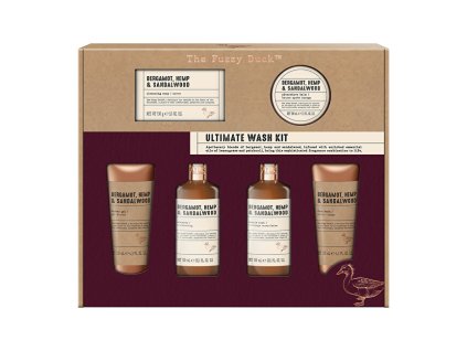 baylis harding the fuzzy duck bergamot hemp sandalwood men s ultimate wash kit gift set 15003424114055