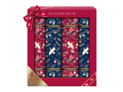 baylis harding the fuzzy duck winter wonderland decorative crackers gift set 15003377083015