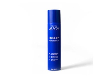 tomas arsov lak na vlasy s prirozenou fixaci hold up natural hold hairspray 300 ml 14949875064755