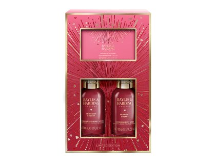 baylis harding midnight cherry make me sparkle bathing gift set 15003313085736