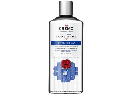 cremo body wash cooling citrus mint leaf 473ml 14997293093506