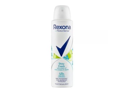 rexona antiperspirant ve spreji blue poppy apple 150 ml 14572410125345