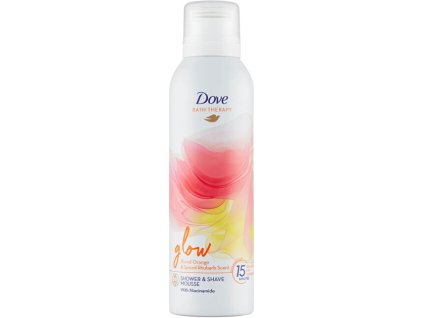 dove sprchova a holici pena glow shower shave mousse 200 ml 14904394123415