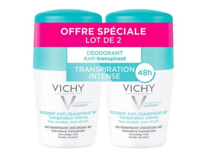 vichy sada kulickovych deodorantu proti nadmernemu poceni 2 x 50 ml 15013602130509