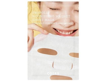 cosrx vyzivna maska s magnetem full fit propolis nourishing magnet sheet mask 21 ml 14941075121149