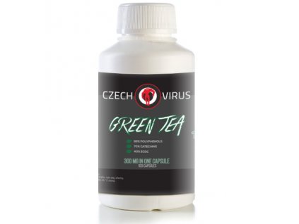 czech virus green tea 100 kapsli