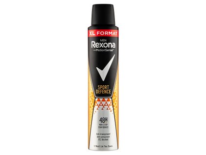 rexona antiperspirant ve spreji motionsense sport defence 200 ml 15010573094006