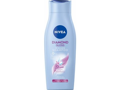 Nivea Šampon pro oslňující lesk vlasů Diamond Gloss (Objem 400 ml)